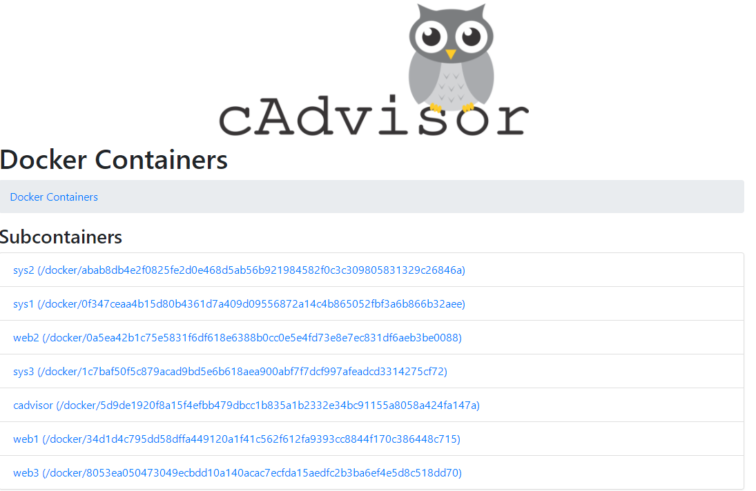 cAdvisor